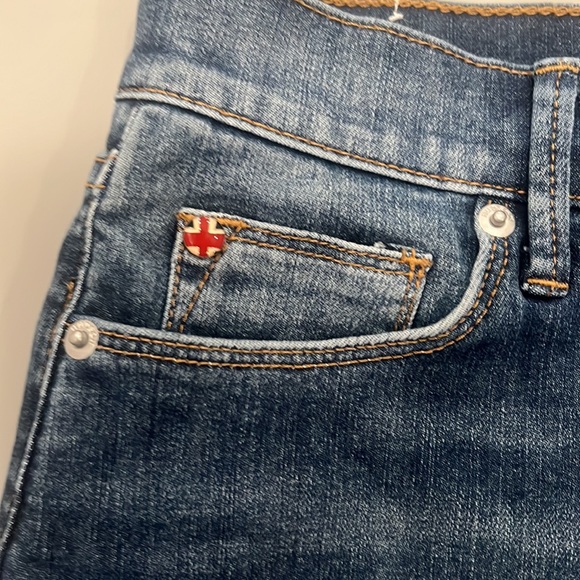 EUC! Hudson Amber Cut Off Mini Shorts - Picture 7 of 11